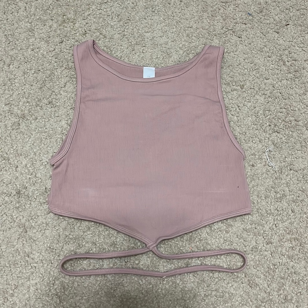 Light pink tank top, brand is avocado, size s/m.